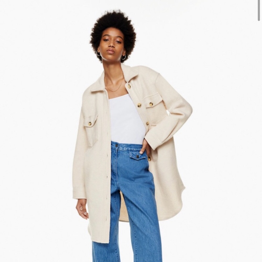 Wilfred long Ganna heather bone xxs oversized